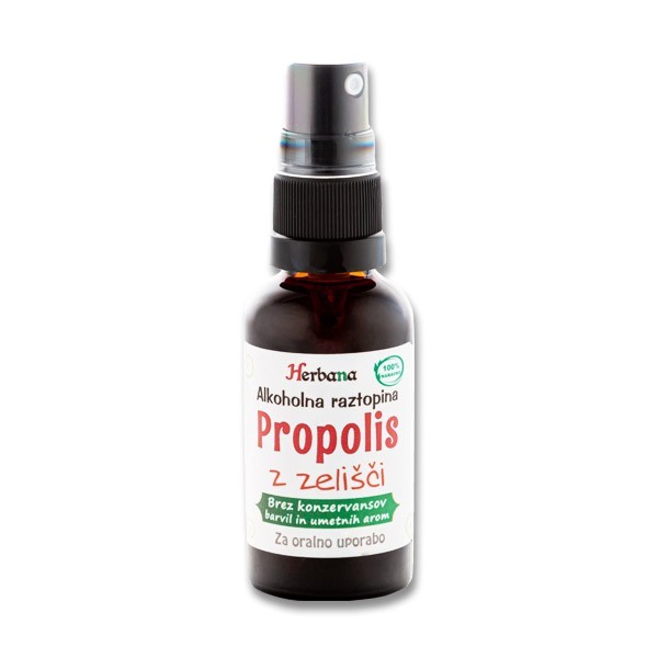 Propolis za grlo - alkoholna raztopina